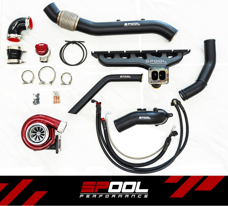 Spool Performance Billet Manifold B58 Top Mount Turbocharger Kit