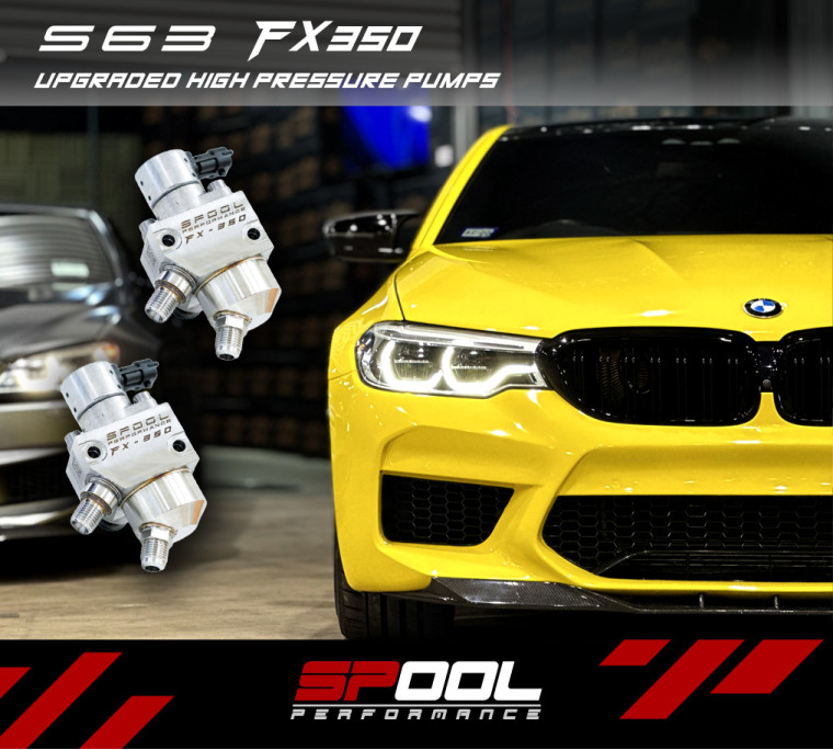 Spool Performance FX350 S63 upgraded high pressure fuel pumps 