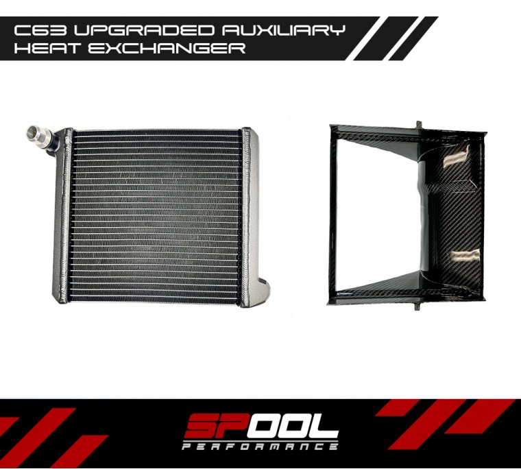 Mercedes M177 C63 Upgraded Auxiliary Heat Exchanger
